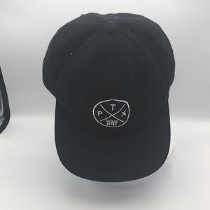Used Never Worn PTX Pentatronix baseball cap adjustable snapback black